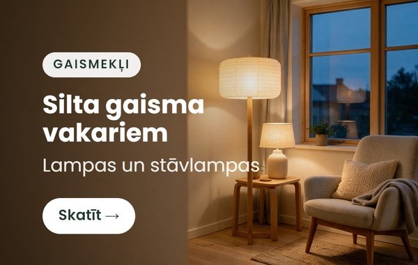 Silta gaisma vakariem