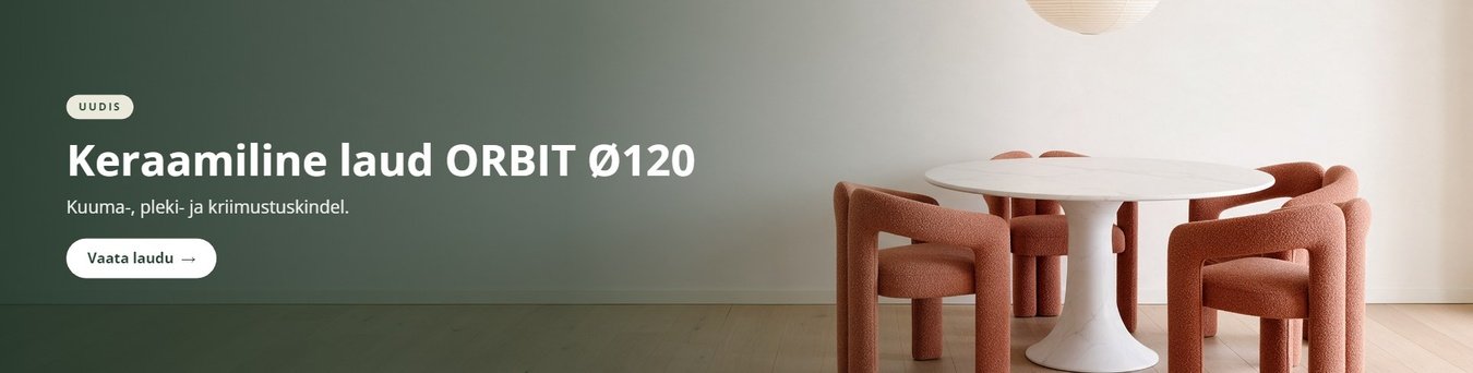 Keraamiline laud ORBIT Ø120