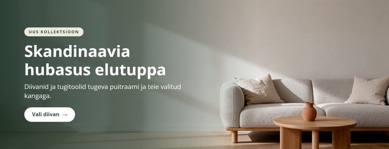 Skandinaavia hubasus elutuppa