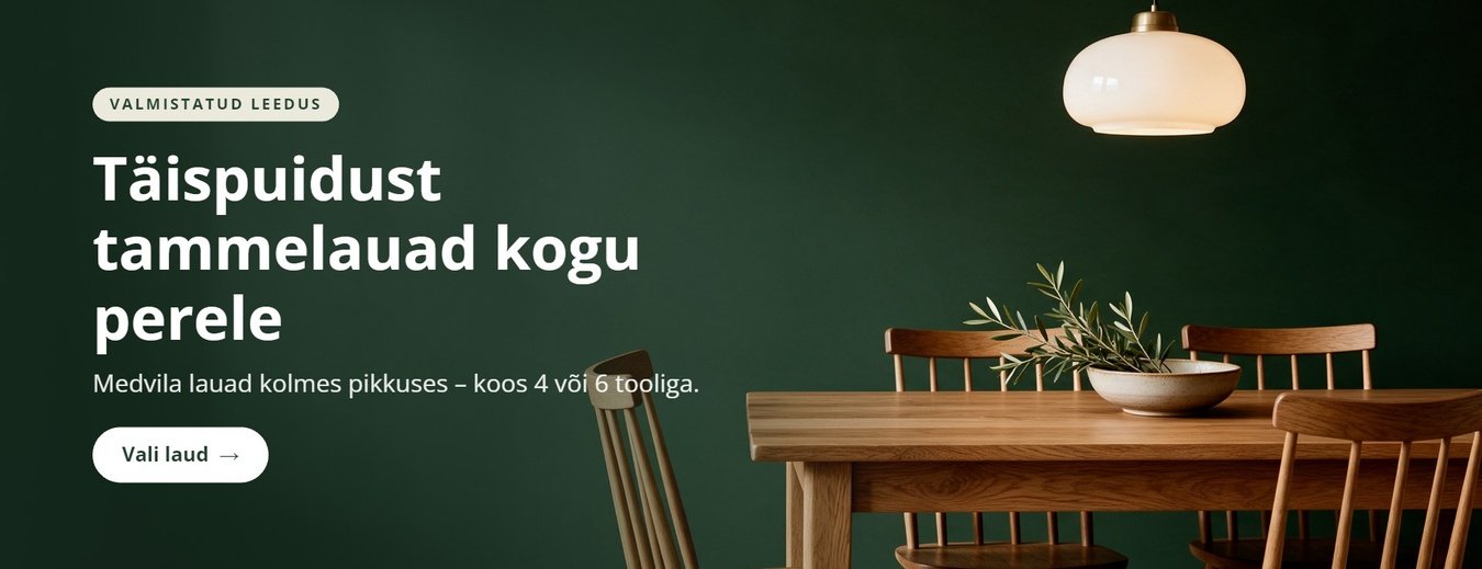 Täispuidust tammelauad kogu perele