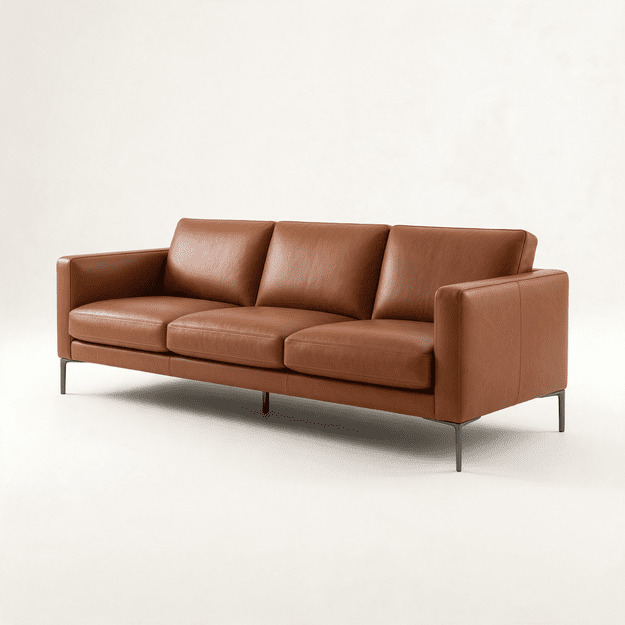 Ostro MILANO odinė 3 vietų sofa