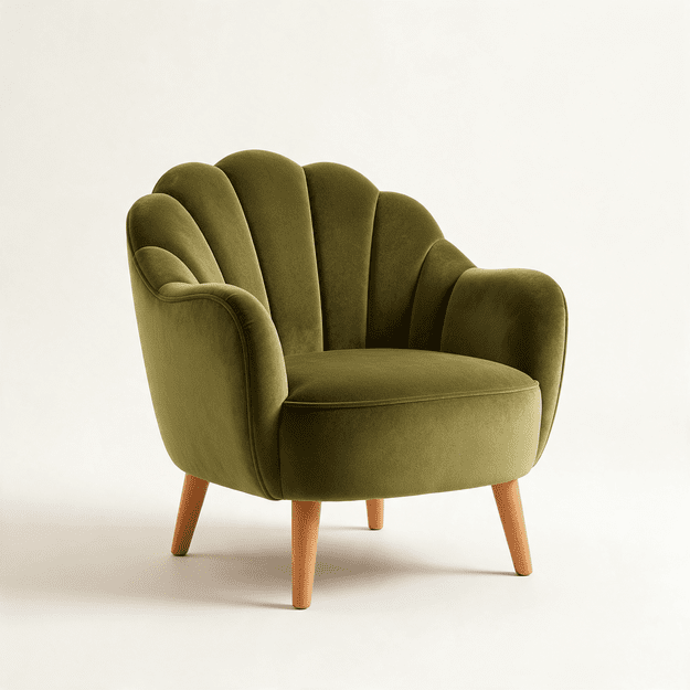 Linnea Home MIA velvetinis fotelis
